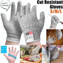 Gants de sécurité résistant à la coupure, résistant à la cuisson, niveau 5